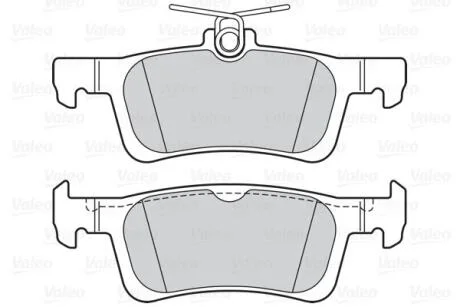 Гальмівні колодки дискові CITROEN/PEUGEOT 308/C4 "1,2-2,0 "R "09>> Valeo 302161