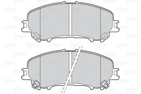 Гальмівні колодки First NISSAN/RENAULT Qashqai/Kadjar "F "13>> Valeo 302164