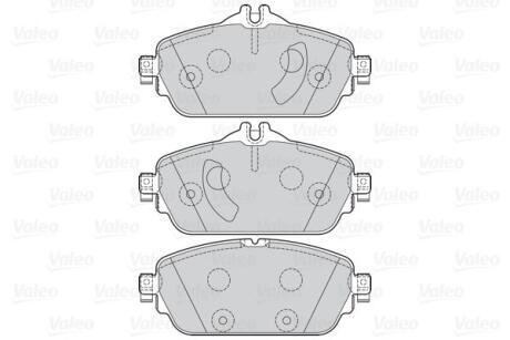 Гальмівні колодки дискові MERCEDES C-Class/E-Class "1,6-2,2 "F "13>> Valeo 302211