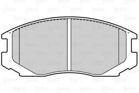 Гальмівні колодки First DAIHATSU Sirion/Terios/YRV "F "97>> Valeo 302212