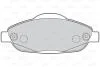 Гальмівні колодки дискові PEUGEOT 3008/308 "F "07-16 Valeo 302215 (фото 1)