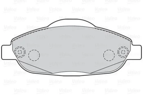 Гальмівні колодки дискові PEUGEOT 3008/308 "F "07-16 Valeo 302215