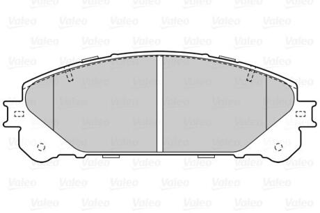 Гальмівні колодки First LEXUS/TOYOTA NX200/Rav4 "F "07>> Valeo 302224