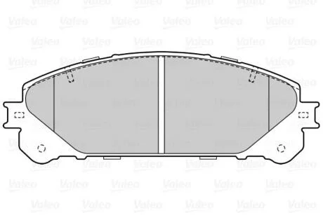 Гальмівні колодки First LEXUS/TOYOTA NX200/Rav4 "F "07>> Valeo 302224