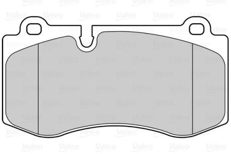 Гальмівні колодки дискові MERCEDES CLS/E-Class/S-Class/SL "F "05-13 Valeo 302283
