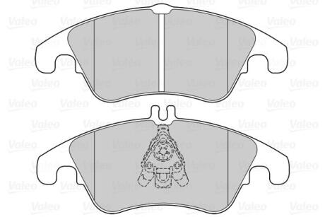 A_Гальмівні колодки дискові FORD Focus "2,5 "F "09-11 Valeo 302303