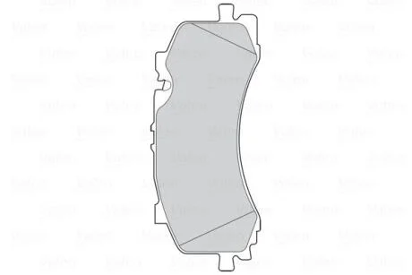 A_Гальмівні колодки дискові VAG Q7/Touareg/A6/S6/A7 "2,0-4,0 "F "15>> Valeo 302316