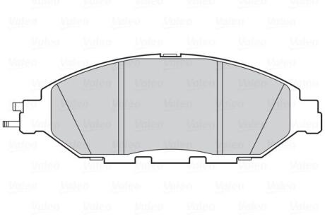 Гальмівні колодки дискові INFINITI/NISSAN Jx/Pathfinder/Murano/QX60 "2,5-3,5 "F "12>> Valeo 302321