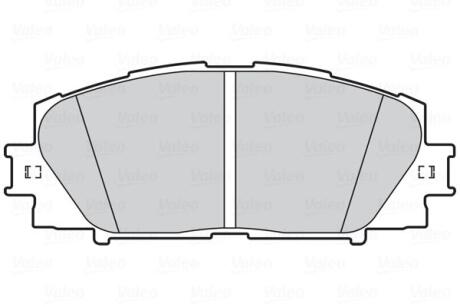 Гальмівні колодки First TOYOTA/Lexus/Prius "F"09>> Valeo 302334
