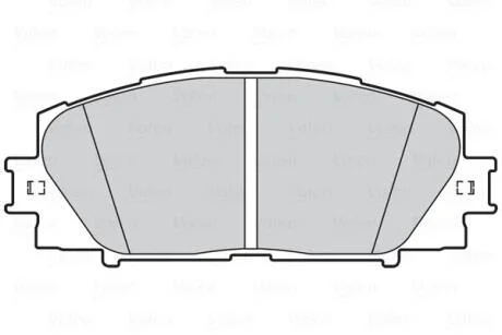 Гальмівні колодки First TOYOTA/Lexus/Prius "F"09>> Valeo 302334
