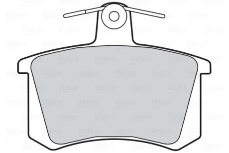 Гальмівні колодки First AUDI 100/200/80/90/A4/A6 "R "77>> Valeo 302340