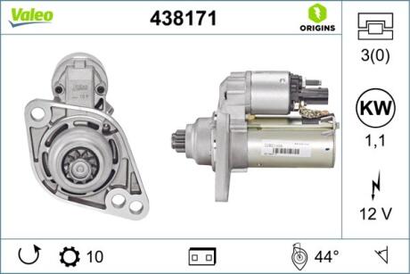 Стартер Valeo 438171
