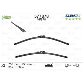Щітка склоочисника Valeo 577878