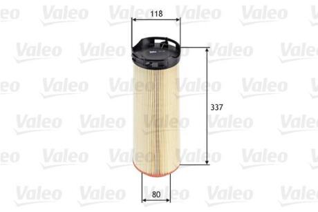 Фільтр повітряний MB C-Class/CLK/Clc-Class "2,1 "00-11 Valeo 585648