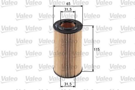 Фільтр масляний MERCEDES/JEEP Sprinter/Grand Cherokee "99>> Valeo 586501