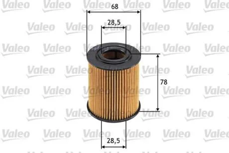 Фільтр масляний ALPINA/BMW/LAND ROVER/OPEL D10/3/Range Rover/Omega "2,5-3,0 "98-12 Valeo 586528