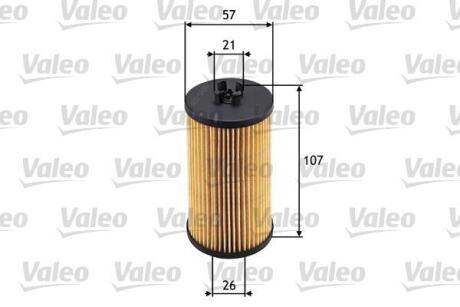 Фільтр масляний ALFA ROMEO/CHEVROLET/FIAT/OPEL 159/Aveo/Croma/Astra "1,0-1,8 "98>> Valeo 586531