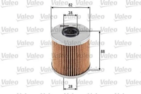 Фільтр масляний BERTONE/BMW Freeclimber/3 "1,6-1,8 "84-00 Valeo 586543