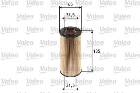 Фільтр масляний MB C-Class/E-Class/S-Class "3,0-3,2 "99-09 Valeo 586553