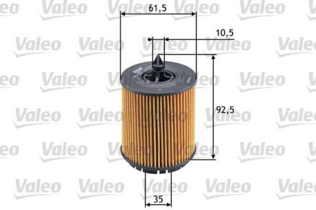 Фільтр масляний ALFA ROMEO/CADILLAC/OPEL/SAAB 159/BLS/Insignia/9-3 "1,9-2,4 "00>> Valeo 586563