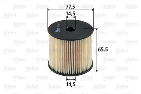 Фільтр паливний CITROEN/FIAT/PEUGEOT/SUZUKI C5/Scudo/406/Grand Vitara "1,6-2,2 "98>> Valeo 587903