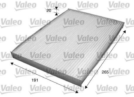 Фільтр салону NISSAN Qashqai/X-Trail "1,5-2,5 "06-13 Valeo 715559