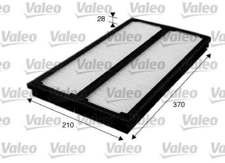 Фільтр салону MB V-Class/Vito "2,0-2,8 "96-03 Valeo 715577