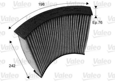 Фільтр салону BMW 1/2/3 "1,5-3,0 "11>> Valeo 715719