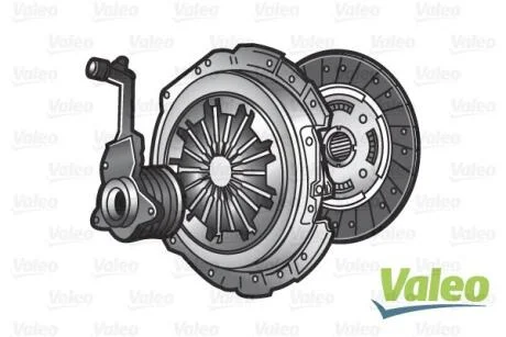 Зчеплення FORD FOCUS I, II, MONDEO IV, VOLVO C30, S40 II, V50 Valeo 834071
