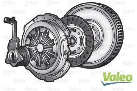 A_Зчеплення компл. + DMF CITROEN Berlingo/C3/C4/DS3 "1,6HDi "04>> Valeo 845180
