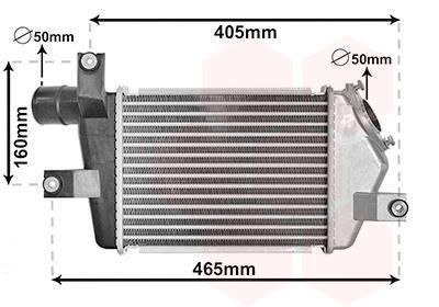 Інтеркулер MITSUBISHI L200/ PAJERO 07+ Van Wezel 32014702