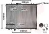 Радіатор охолодження P206 11/14/16 MT/AT-AC Van Wezel 40002189 (фото 1)