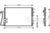 Конденсор кондиціонера KANGOO 14i MT/AT 03- Van Wezel 43005340 (фото 1)