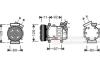 Компресор кондиціонера NISSAN QASHQAI/ RENAULT KANGOO 08 &gt; 13 Van Wezel 4300K401 (фото 1)
