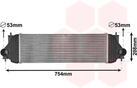 Інтеркулер SUZUKI GRAND VITARA 05>15 Van Wezel 52004134