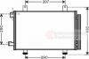 Радіатор кондиціонера SX4/SEDICI ALL 05- Van Wezel 52005090 (фото 1)