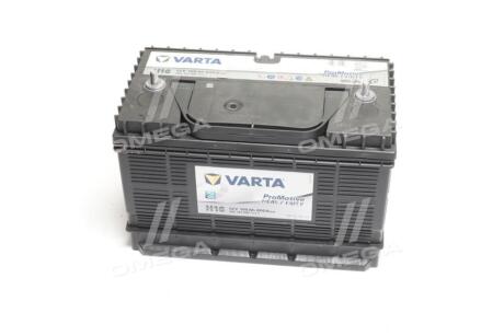 Акумулятор 105Ah-12v PM Black(H16) (330x172x240),L,EN800 клеми по центру !КАТ. -15% VARTA 605 103 080