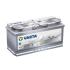 Акумулятор 105Ah-12v Start-Stop Plus AGM (394х175х190), R, EN 950 VARTA 605 901 095 (фото 1)