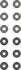 Комплект сальників клапану TOYOTA 1MZ-FE, 2GR-FE, 2GR-FSE, 2GR-FXE, 2MZ-FE, 3GR-FE, 3GR-FSE, 3MZ-FE, VICTOR REINZ 125402403 (фото 1)