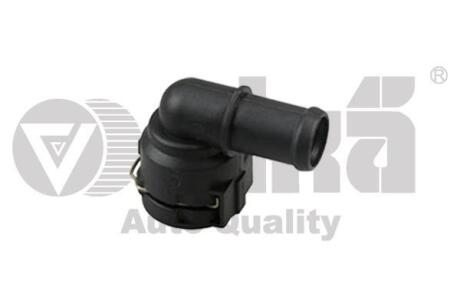 Фланець системи охолодження Skoda Octavia (04-13,14-)/VW Golf (04-14), Jetta (06-), Passat (06-15), 14, Tiguan (08-11) Vika 11221493001