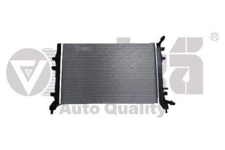 Радіатор Skoda Octavia (09-), Rapid (13-), Superb (14-), Yeti (10-)/VW Caddy (11-), Golf (07-) Jetta (06-), Passat (08-) Vika 21211000101