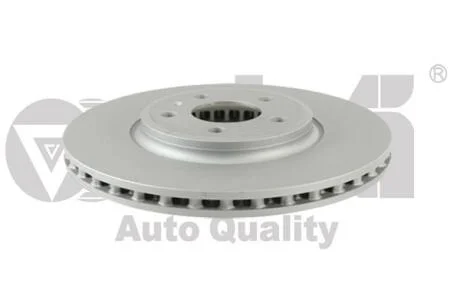 Диск гальмівний передній Audi A4 (08-12), Q5 (09-12) (перфорована лінія Geomed) Vika 66151717401