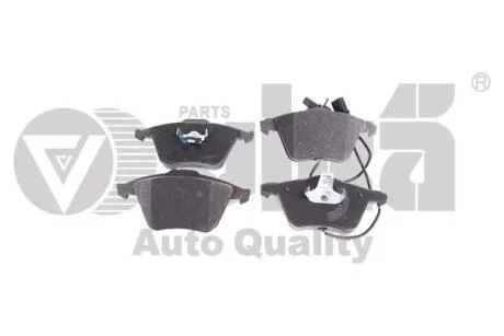 Колодки гальмівні передні з датчиком зносу Audi A6 (04-11) Vika 66981056301