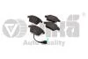 Колодки гальмівні передні з датчиком зносу Skoda Octavia (13-)/VW Golf (13-)/Audi A3 (13-) Vika 66981688801 (фото 1)