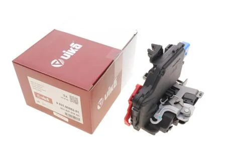 Замок двері передній правий Skoda Octavia (04-08/ 09-13) / VW Golf (04-14), Jetta (06-10), Touareg (02-10), Touran (10-15) Vika 98370095201