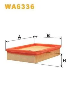 ФІЛЬТР ПОВІТРЯ WIX FILTERS WA6336