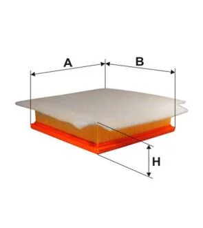 Фільтр повітряний /072/2 (WIX-FILTERS) WIX FILTERS WA9527