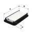 Фільтр повітряний /AP176/5 (WIX-FILTERS) WIX FILTERS WA9549 (фото 1)