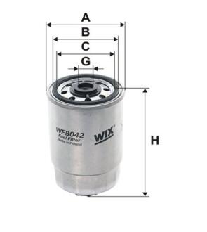 Фільтр паливний DUCATO, IVECO (WIX-Filtron) WIX FILTERS WF8042