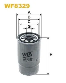 ФІЛЬТР ПАЛИВА WIX FILTERS WF8329